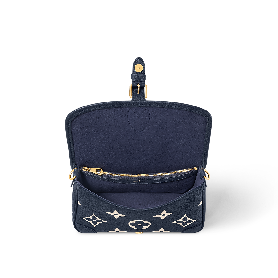 Diane Bicolor Monogram Empreinte Leather Women Handbags LOUIS